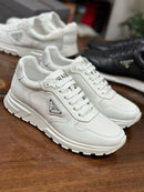 Prada Prax 01 Leather White