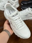 Prada Prax 01 Leather White