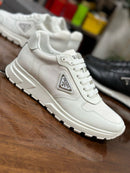 Prada Prax 01 Leather White