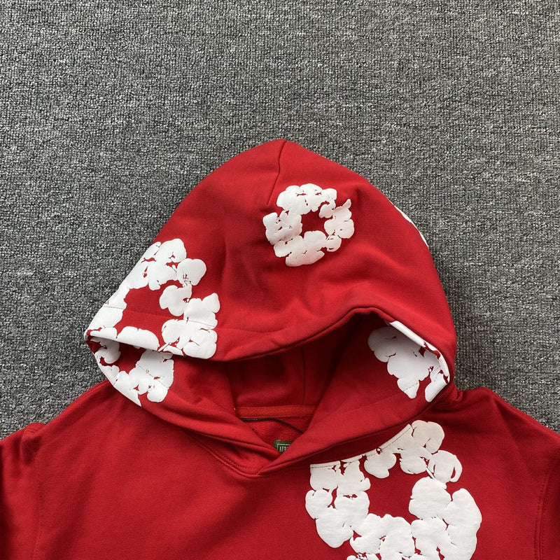 Moletom Cotton Wreath Denim Tears Red