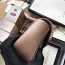 Gucci GG Marmont Small Matelasse Bag Nude