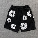 Shorts Moletom Cotton Wreath Denim Tears