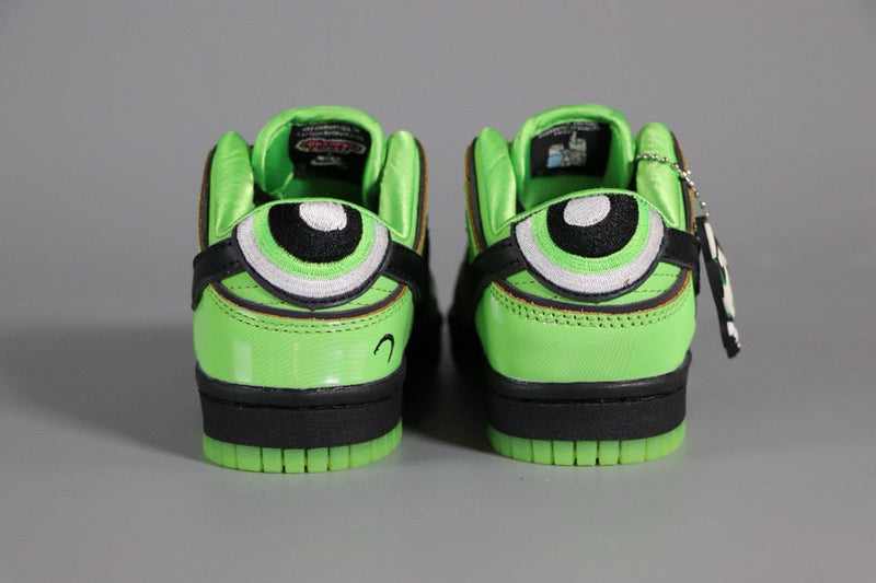 Nike SB Dunk Low The Powerpuff Girls Buttercup  Infantil