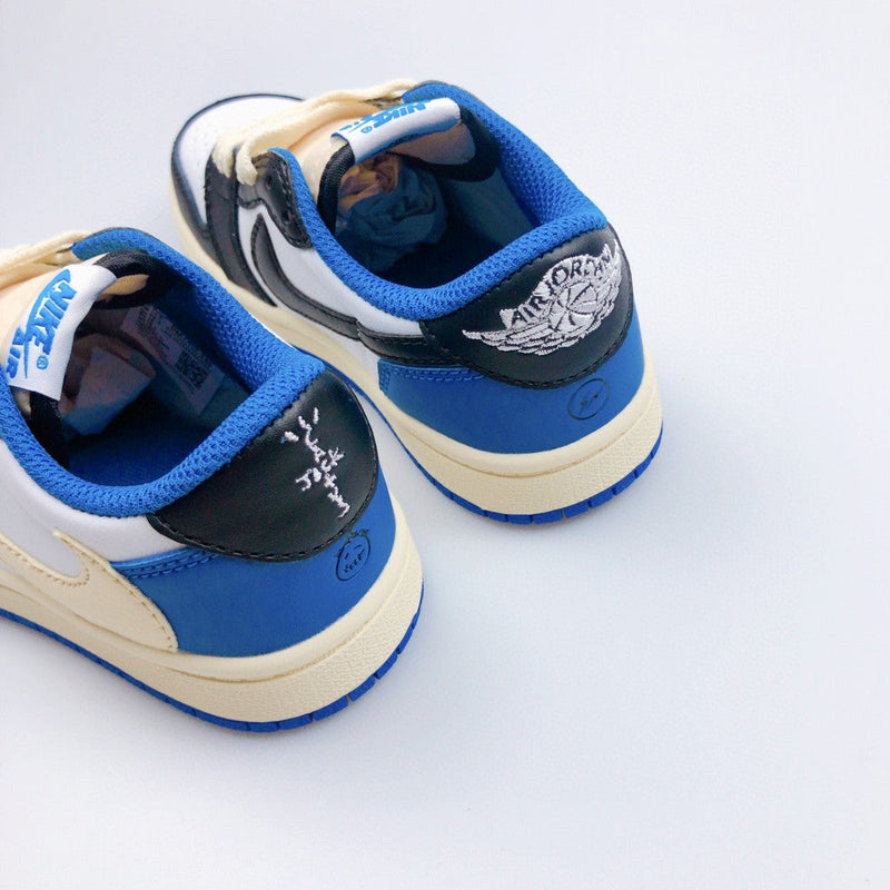 Jordan 1 Retro  x Travis Scott Blue Infantil