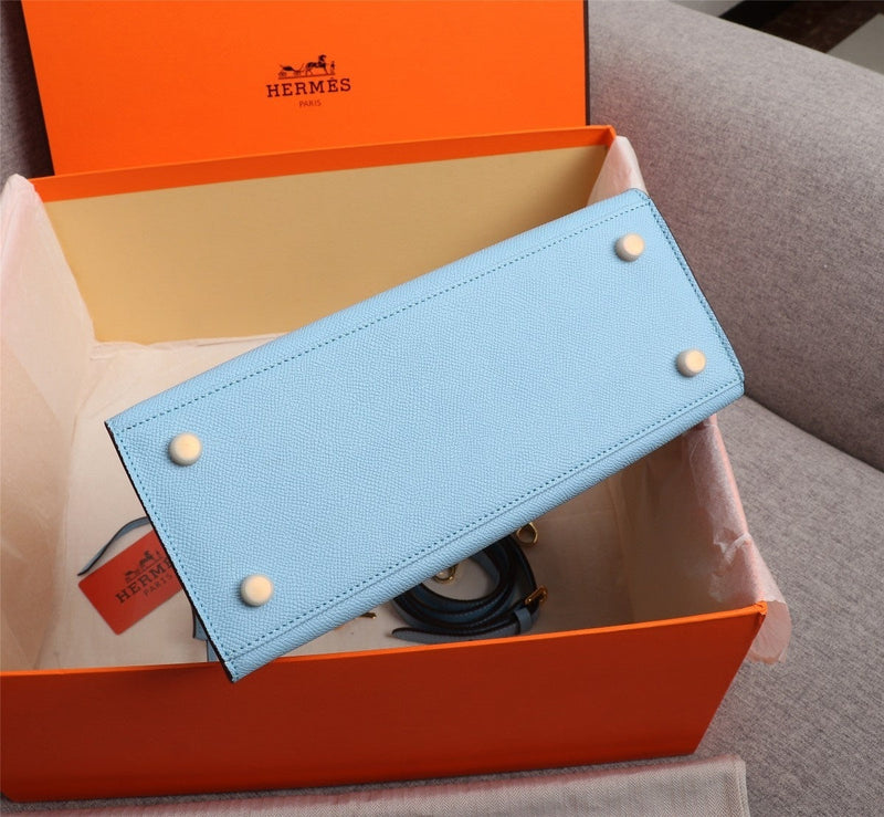 Bolsa Hermes Kelly Blue