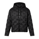 Jaqueta Matelassada com Capuz Monogram